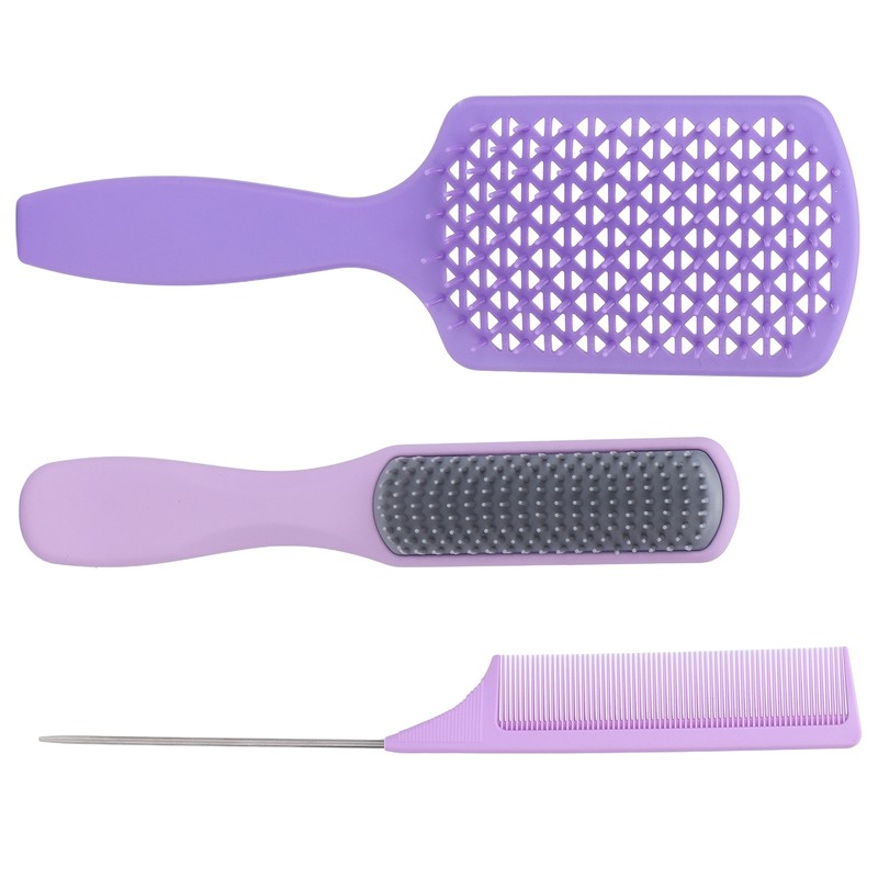 Hair Comb Set Heat Resistant Anti Static Good Hand Feel