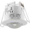 Ceiling Mounted Motion Sensor 360° 230V/1200W, 6m Detection, White