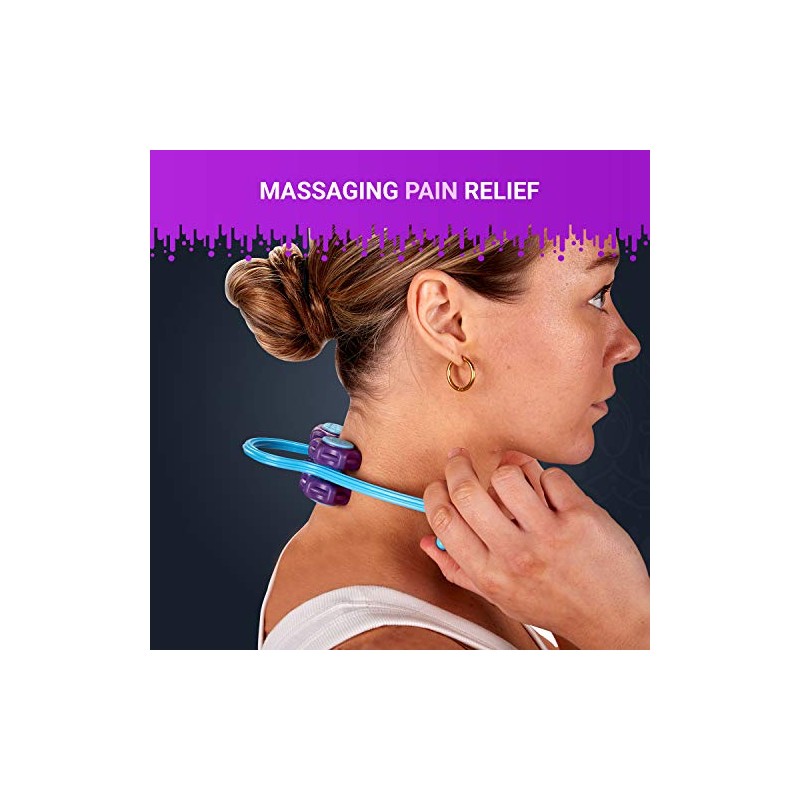Massotherapy Self Massage Tools Roller for Neck and Shoulders by