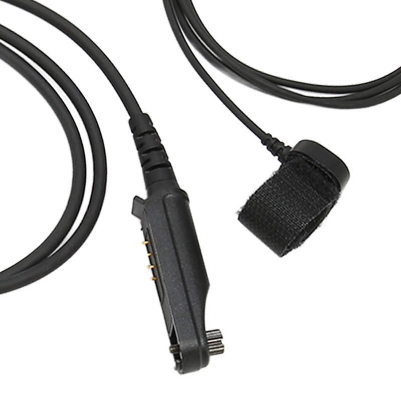 U94 PTT Adapter Cable Walkie Talkie Headset Adapter with Key