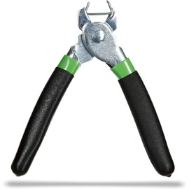 Hog Ring Pliers Kit 200 pc 3/4" Galvanized Hog Rings with 1 Hog Ring Pliers, Hog Rings and Pliers, Hog Ring Pliers for Fencing, Automotive Upholstery Hog Rings and Pliers Upholstery Installation Kit