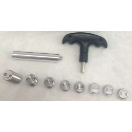 Superbilliards Weight Kit for Predator Pool Cues: 8 Weight Bolts + Wrench & Case