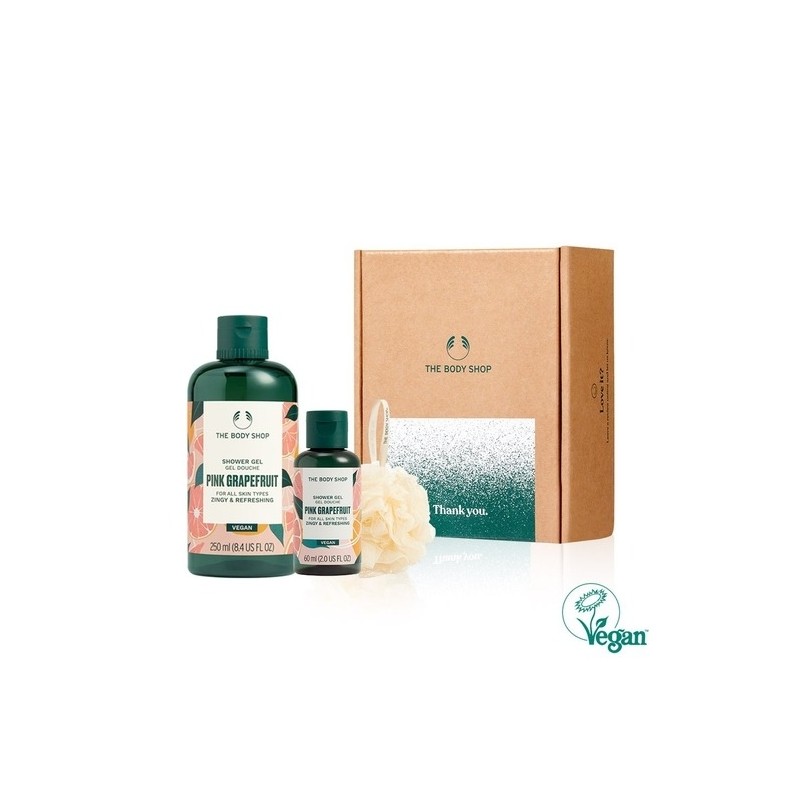 Pink grapefruit shower gel 2-piece gift set (888109) / 핑크
