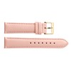 MARCHEL Smooth Leather Genuine Leather LLB Clasp in Gold Leather