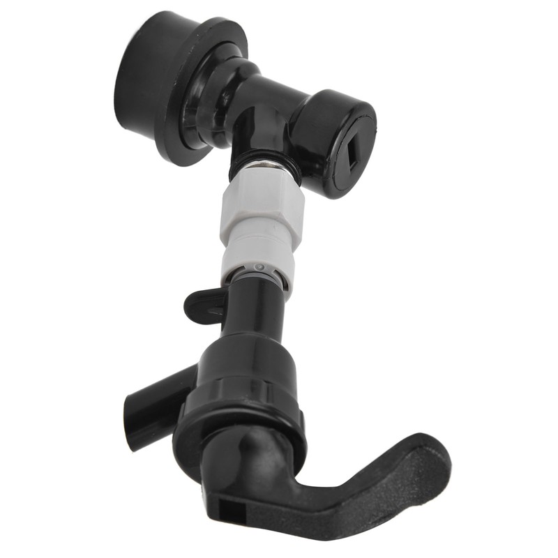 Beer Dispenser Plastic Black Portable Beer Tap Faucet for Outdoor