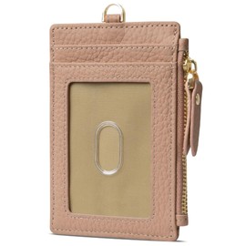 [Shirizu] Commuter Holder, Women's, Men's, Genuine Leather Coin Case, Coin Purse, Card Case, Double-sided, Employee ID Card Holder, Pass Case, Bills, Coin Purse, Holds 5 Bills, Business Card Case,