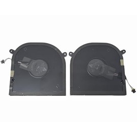 New CPU+GPU Cooling Fan Replacement for Dell XPS 17 9700 9710 9720 & Precision 5750 5760 - P/N 00XR6Y 0C4YVP