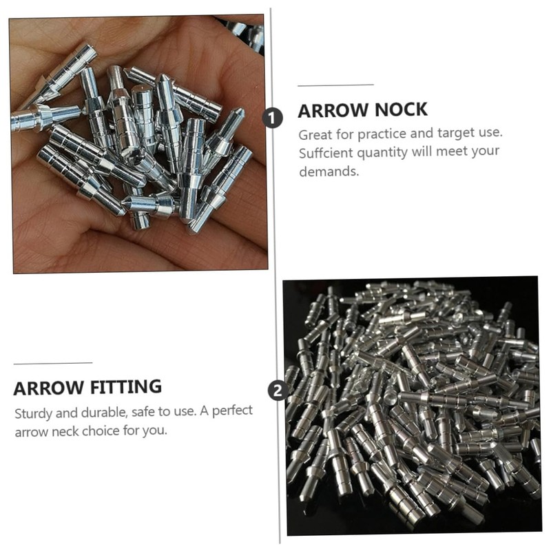 KOMBIUDA 40pcs Arrow Accessories for Hunting Inner Lightweight and Arrow