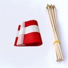 TSMD Austria Stick Flag Austrian Small Mini Hand Held Flags,5x8