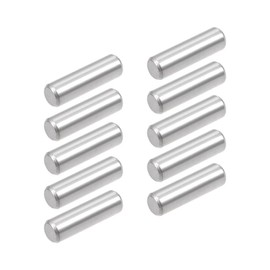 TA-VIGOR 10Pcs 6mm x 20mm Dowel Pins, 304 Stainless Steel Shelf Support Cylindrical Pin Pegs Shelf Support Pegs Fasten Elements for Furniture, Cabinets, and Mechanical Applications