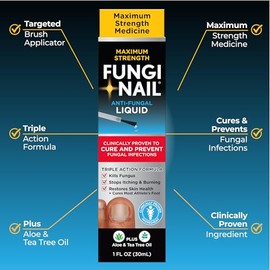Fungi Nail 1oz Solution, With Brush