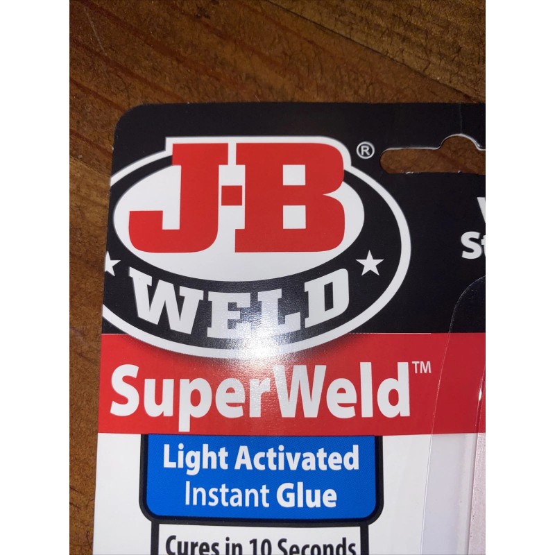 J-B Weld New! J-B Weld 33301 SuperWeld Light Activated Instant