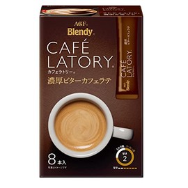 Ajinomoto AGF Cafe Latte, Rich Bitter Cafe Latte, 8 Bottles x 4