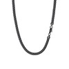 Prosteel Men's Venetian Chain with Lobster Clasp 4 mm / 6 mm Wide Chain with Lobster Clasp for Men and Boys, Length 46–76 cm Selectable, Stainless Steel