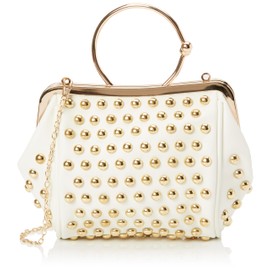 FELIPA Women's Handbag Clutch Bag, White