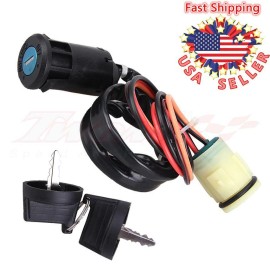 TWOM Ignition Switch Key For Honda Rancher TRX 350 TRX350 TM TE FE FM S ES 2000-2006