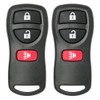 Keyless2Go 2 New Replacement Keyless Entry Remote Car Key Fob