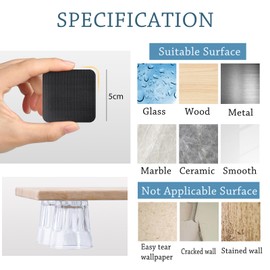 Grippers for Mats on Carpet, 24pcs Carpet Grippers for Rugs on Top of Carpet Corner Rug Grippers for Laminate Floor Rug Grippers for Hardwood Floors Furniture Anti Slip Mat Grippers (5cm x 5cm)