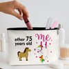 75th Birthday Gifts for Woman, 75 Years Old Funny Unicorn