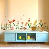 LOMILY Girl Room Flowers Wall Stickers Large,Kids Bedroom Wall Decals,Daycare