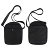 Shoulder Bag Portable Waterproof Adjustable Black Messenger Bag for Men