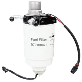 6.6L Duramax LB7 Diesel Fuel Filter Housing Compatible With 2001-2004 Chevy Silverado/GMC Sierra 2500 HD 3500 Replaces# 97780061