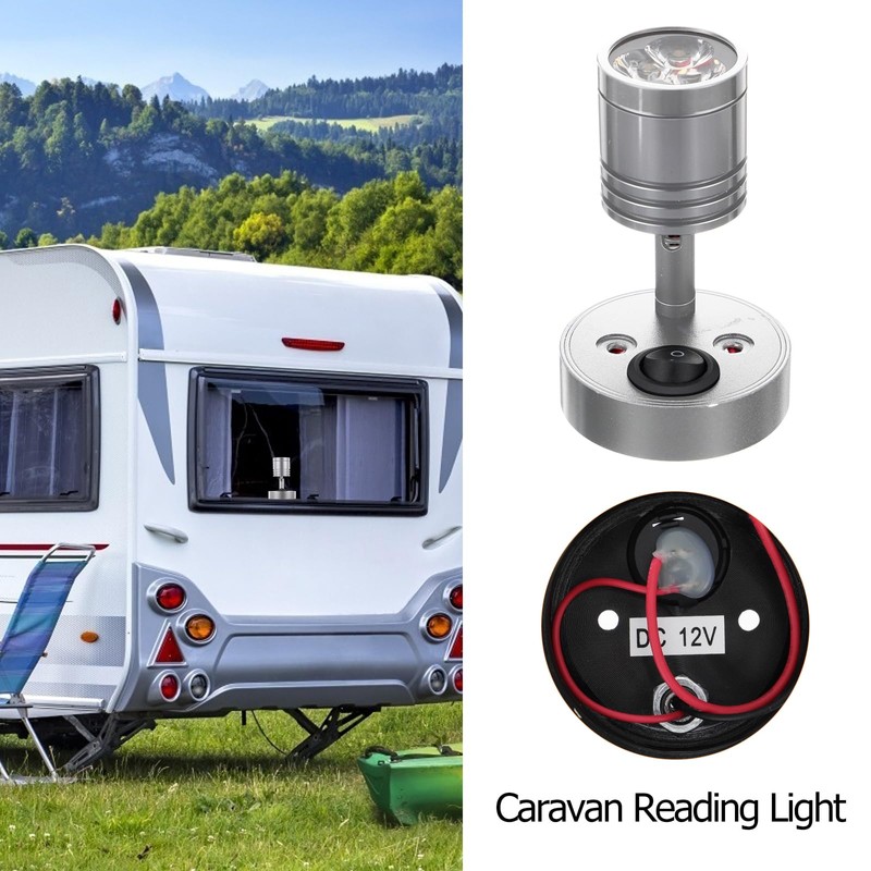 TOPPERFUN 12 Volt RV Lights, 3W 3000K RV Interior Led