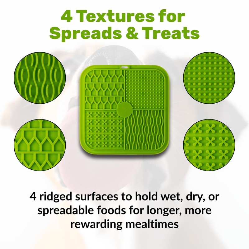 NutriPaw Lick Mat for Dogs | Calming Slow Feeder for