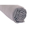 Organic Cotton Fitted Sheet 60 x 120 cm Hazelnut Brown