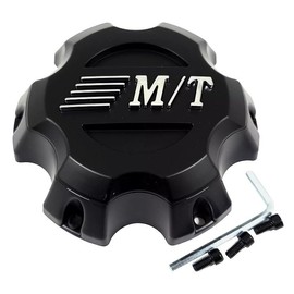 Black 9-565SB3 Wheel Rim Center Hub Cap for Mickey Thompson Sidebiter II 6x5.5/135 1PC