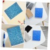 ULTECHNOVO 6pcs Water Ripple Paper Sticker Realistic Artificial Stream Material
