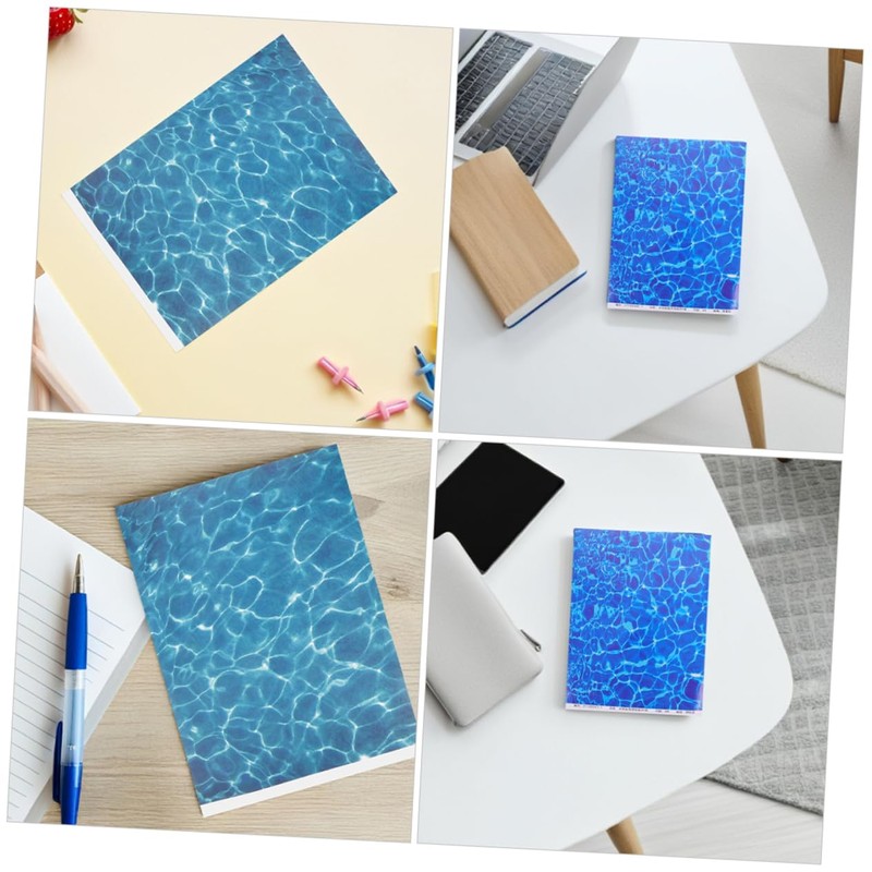 ULTECHNOVO 6pcs Water Ripple Paper Sticker Realistic Artificial Stream Material