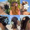 YIHECWY 6 PCS Flower Hair Clips Flower Claw Clips Hair