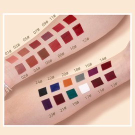 Plumping Lip Gloss Plumper - Matte Liquid Lipstick Long Lasting Lip Gloss Plumper Lip Makeup Non-Fade Lip Gloss for Women Girls (4#, 13.5g)