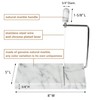 Creative Home Marble Cheese Slicer – 8" x 5" Heavy