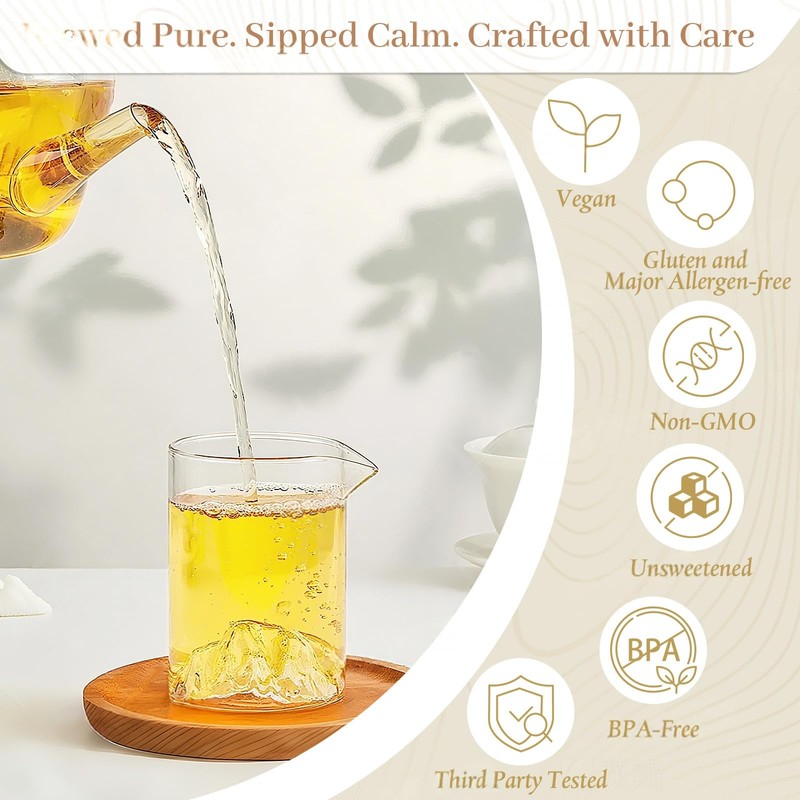 Johou Chamomile Herbal Tea Pods, Compatible with All K-Cup Brewers