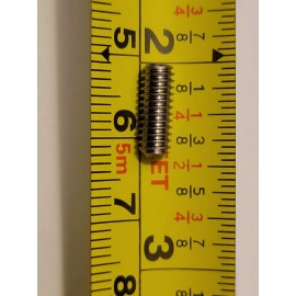 Roberts Lock Key Mortise Lock Stainless Steel 7/16" Long Set Screw 12 Pack with 2 Allen Wrenches