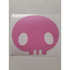 Kuromi's Pink Skull Sticker Vinyl Decal Great for Car Windows Laptop Waterproof!