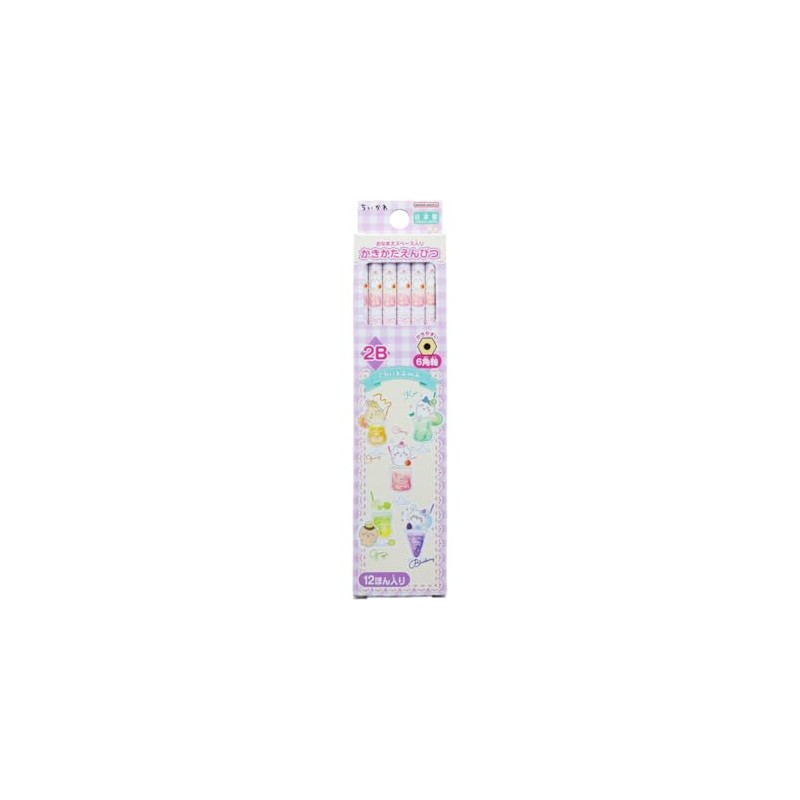 Sunstar Stationery Chiikawa Pencil, Dozen, 2025 New Entrance Supplies, Character
