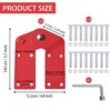Attic Ladder Hinge 2pcs for Ladder Pull Down System, Durable