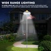 Flagpole Light Solar Powered, 2000 Lumen Brightness, 29 Bright Huge