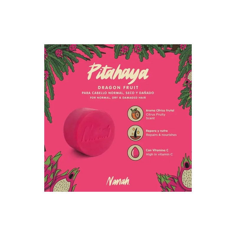 Nanah Acondicionador Natural En Barra De Pitahaya