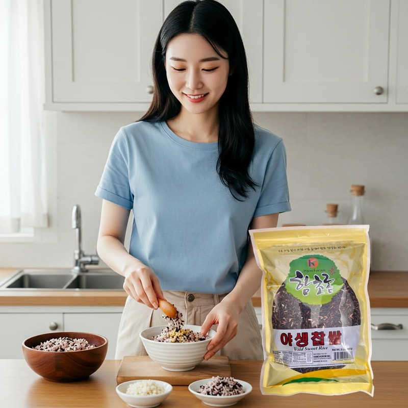 Black Sweet Rice Wild Sweet Rice Wild Rice 4 LB