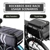 Tailcle Rear Bike Rack, Bike Cargo Rack Quick Release Bike