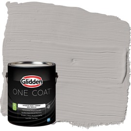 Glidden Interior Paint + Primer: Gray/Gray Marble, One Coat, Eggshell, 1-Gallon