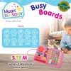 Magic Sensory Busy Book for 3+ Year Old Toddler -