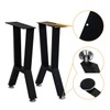 Yidi Metal Bench Legs, Heavy Duty Metal Coffee Table Legs