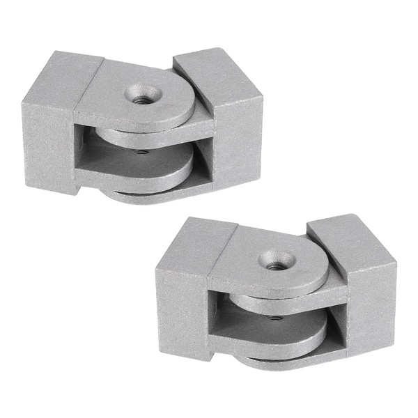sourcing map Pivot Joint Connectors, 2Pcs Flexible Joining Connector for