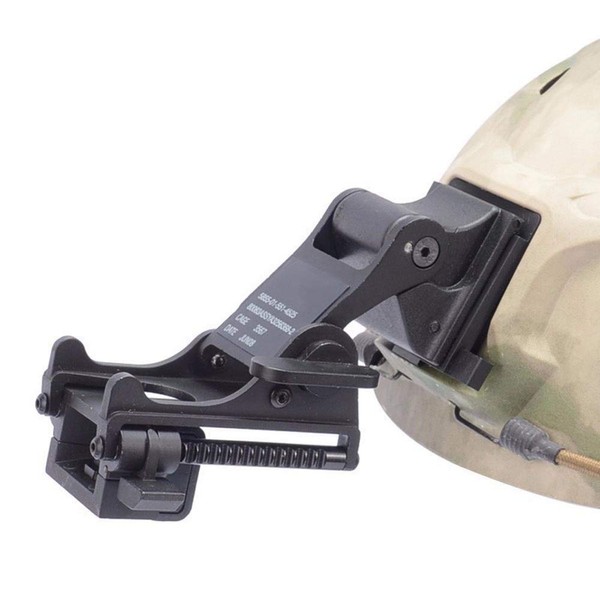 Tactical Sports Helmets Mounting Bracket for Rhino NVG PVS-14/PVS-7 Night Vision Fast ACH PASGT MICH Helmets M88 (Black)
