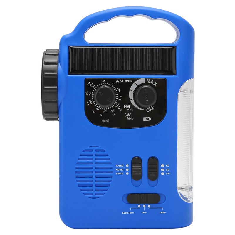 Hand Crank Solar Radio AM FM SW Emergency Radio with
